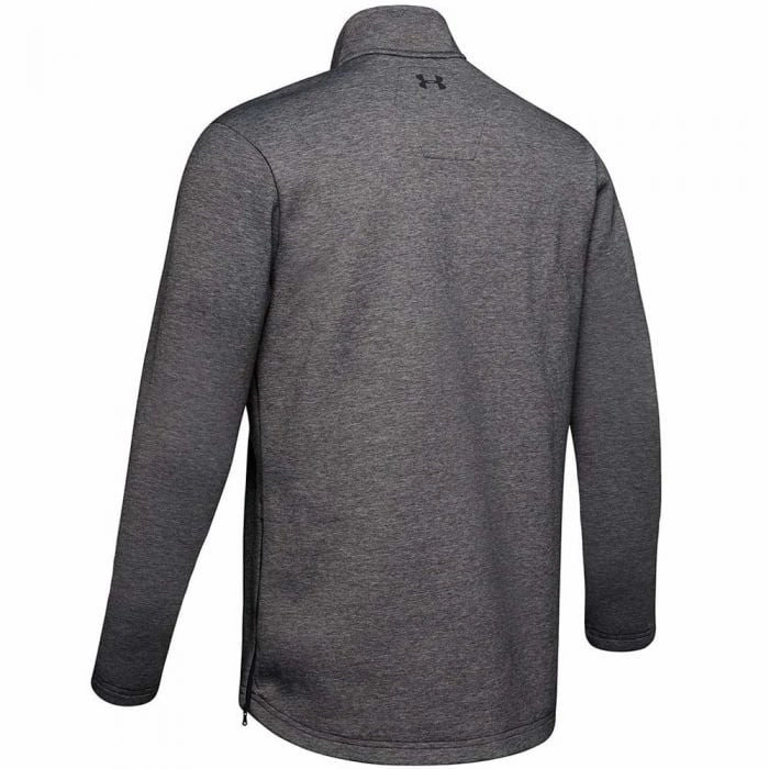 Under Armour Space Reactor 1/2 Zip Sweater - Black/White soft fit