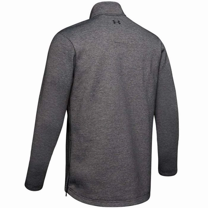 men weekday wear Under Armour Space Reactor 1/2 Zip Sweater - Black/White