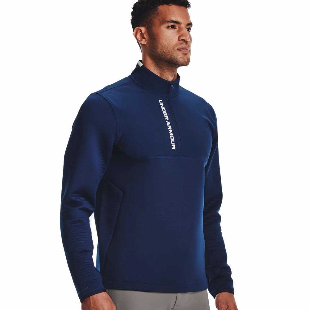 Under Armour Storm Daytona 1/2 Zip Pullover - Academy/Reflective Cold Weather Gear Effortless Hoodie