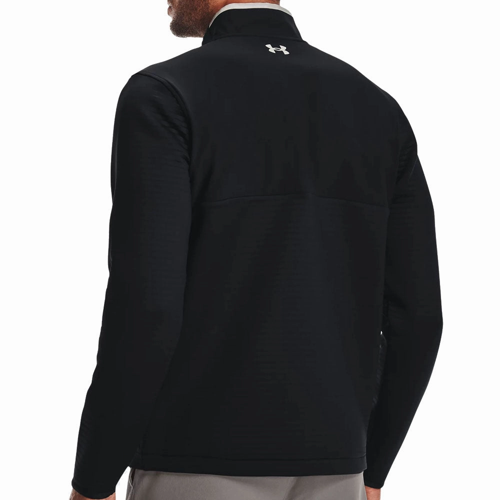 Under Armour Storm Daytona 1/2 Zip Pullover - Black/Reflective Comfort Hoodie Fashionable Look