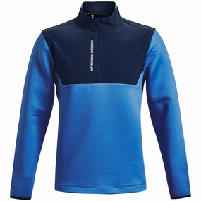 Under Armour Storm Daytona 1/2 Zip Pullover - Victory Blue/Academy Trend Focus