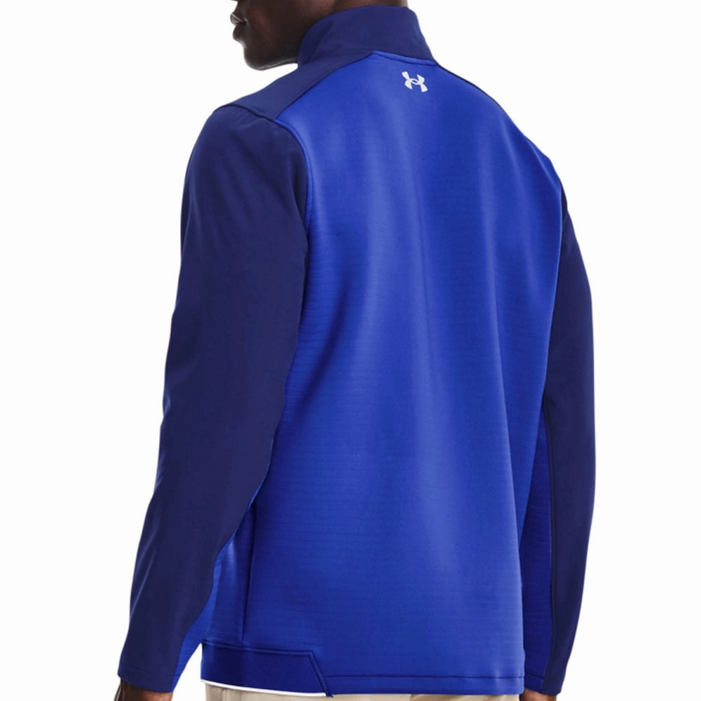 Under Armour Storm Daytona 1/2 Zip Sweater - Versa Blue Sporty Design