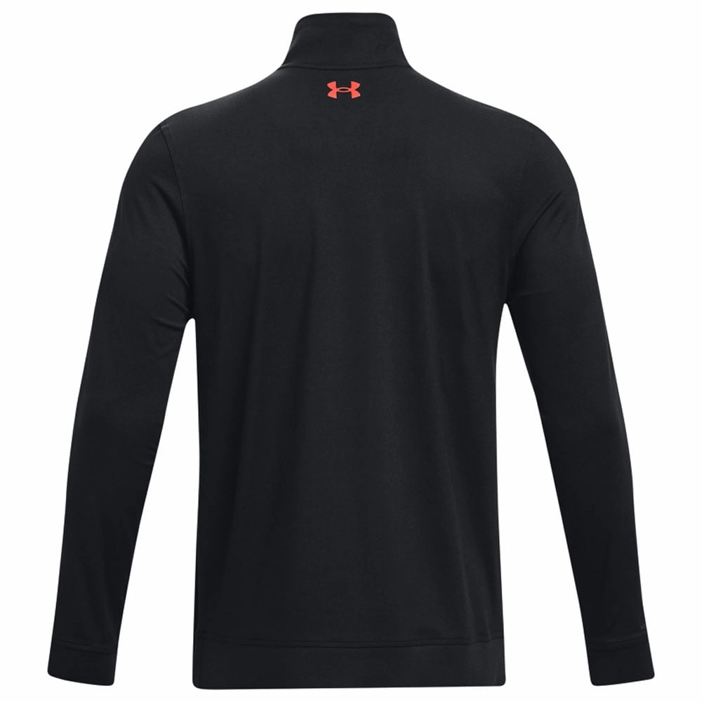 High-Quality Fabric Under Armour Storm Midlayer 1/2 Zip Sweater - Black/Red