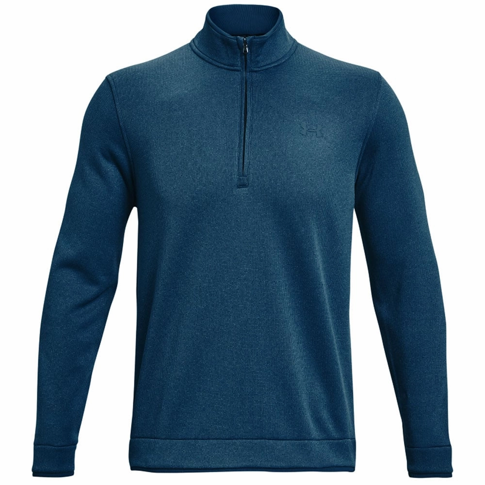 Under Armour Storm Sweater Fleece 1/2 Zip - Petrol Blue Simple Look