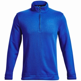 windproof Under Armour Storm Sweater Fleece 1/2 Zip - Versa Blue