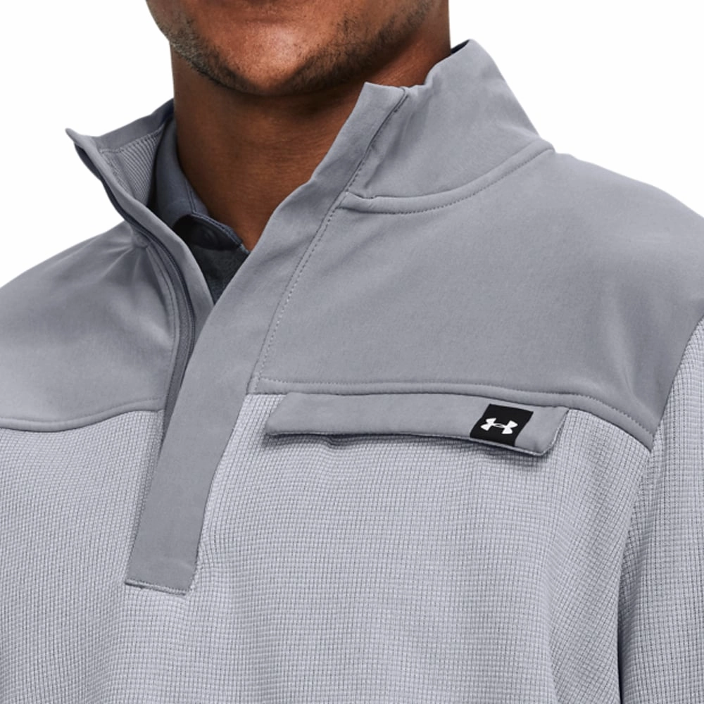 Under Armour Storm SweaterFleece 1/2 Zip Pullover - Steel product group cohesion