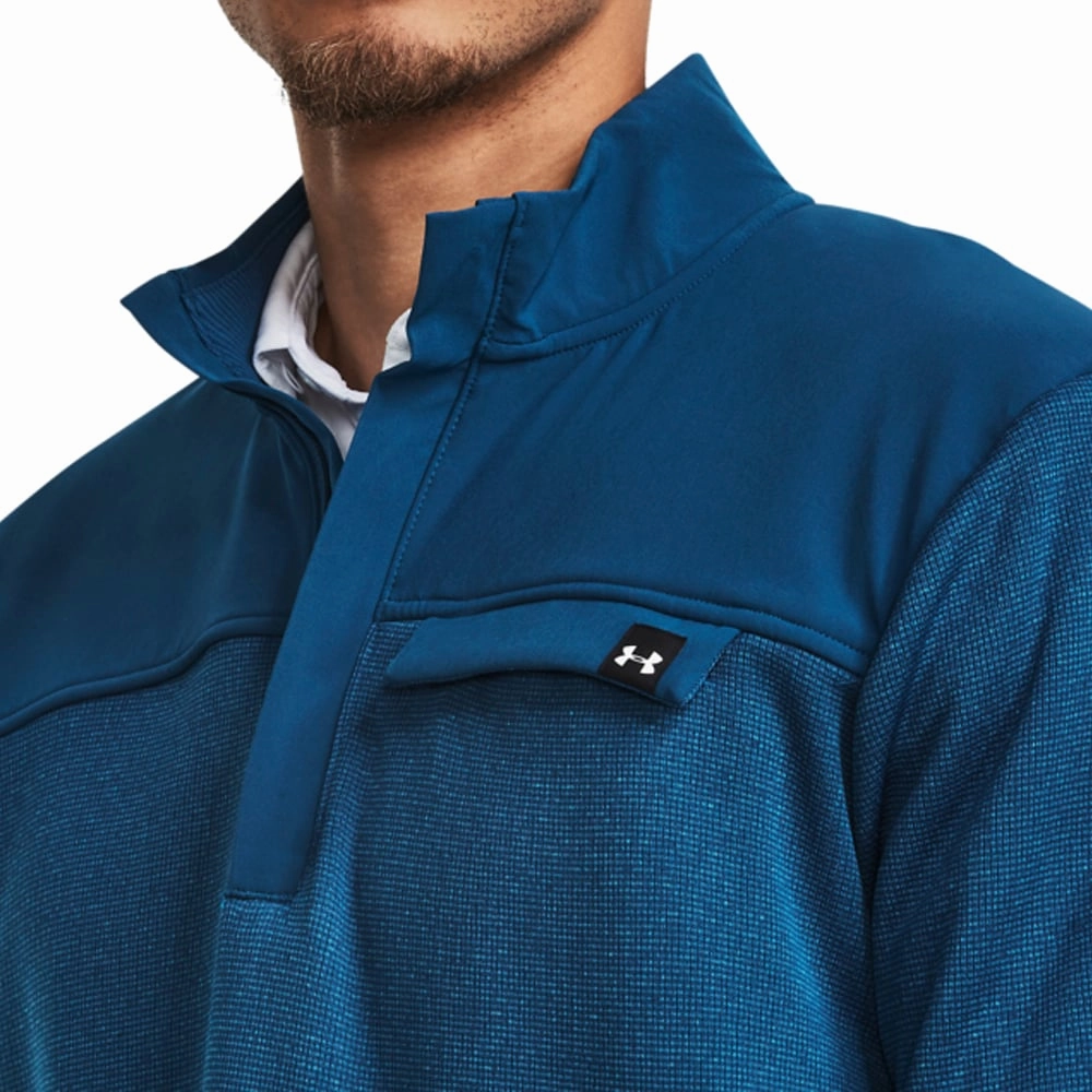 Classic Style Under Armour Storm SweaterFleece 1/2 Zip Pullover - Varsity Blue