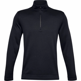 Beach Cover Under Armour Storm SweaterFleece 1/2 Zip Sweater - Black