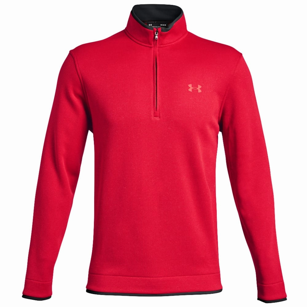Beach Wear Under Armour Storm SweaterFleece ? Zip Sweater -  Venom Red