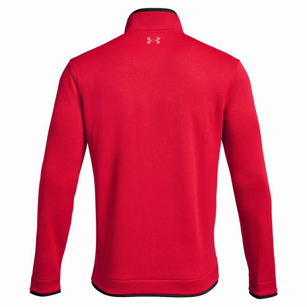 Under Armour Storm SweaterFleece ? Zip Sweater -  Venom Red Slim Silhouette product fluffy softness
