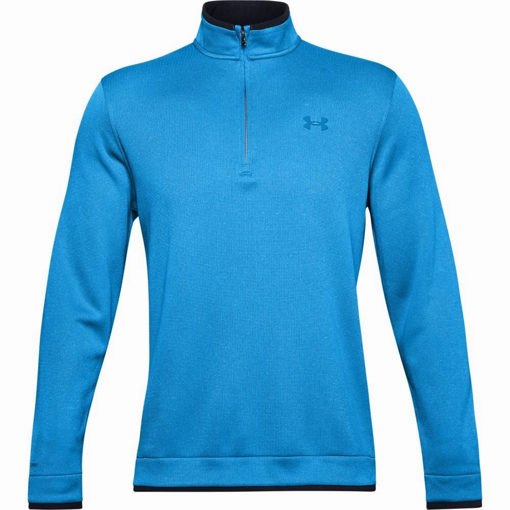 Weekend Relaxed Under Armour Storm SweaterFleece Half Zip Sweater - Electric Blue