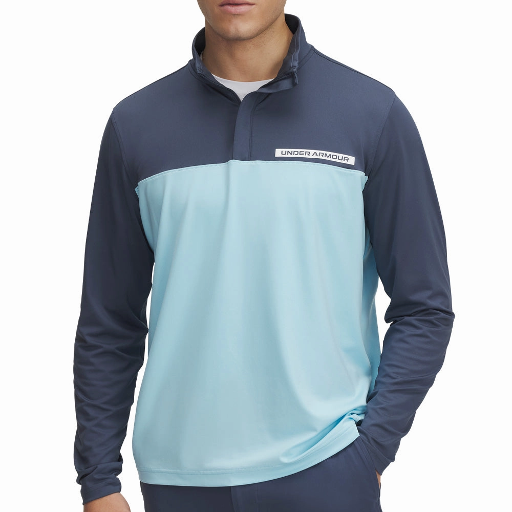 product surfing suitability product skiing suitable agility Under Armour T2G 1/4 Zip Pullover - Downpour Grey/Stream/White