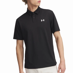 Under Armour T2G Pique Polo Shirt - Black/White slim fit