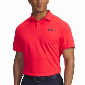 Trendy Comfort Wear Under Armour T2G Pique Polo Shirt - Racer Red/Black
