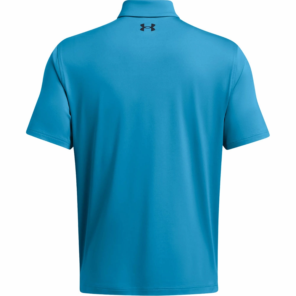 Bohemian style Reinforced Shoulder Under Armour T2G Polo Shirt - Capri/Black