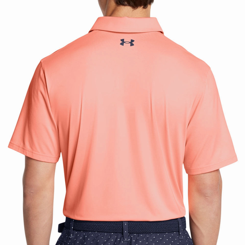 Modern Smart Valentine's Day Under Armour T2G Polo Shirt - Flare Orange