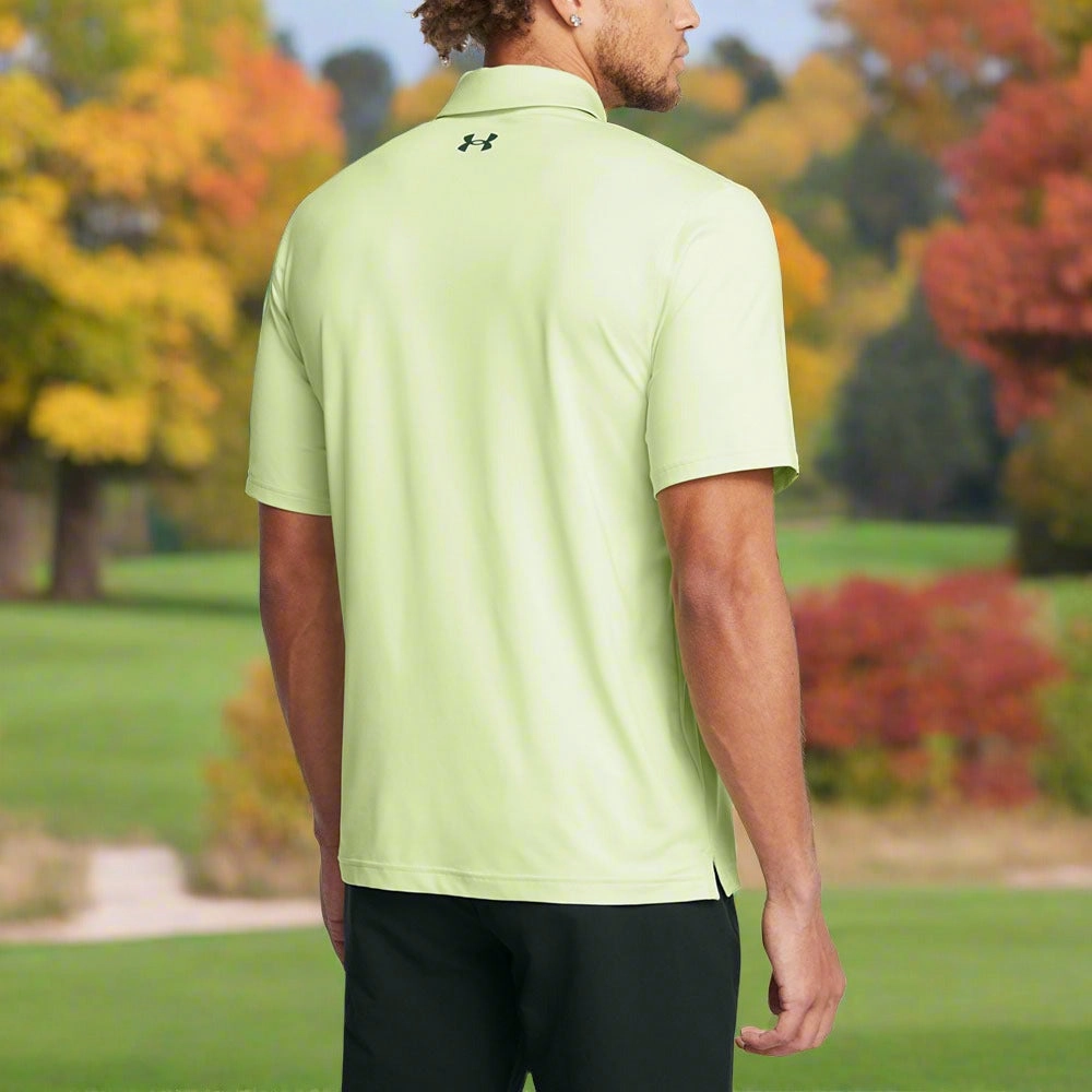 Loose Fit Comfy Look Wear Under Armour T2G Polo Shirt - Retro Green