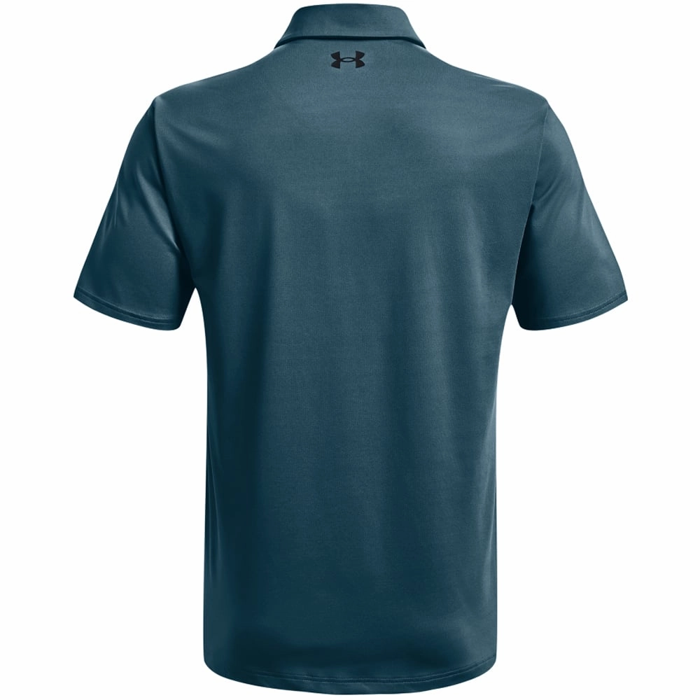 Tear Resistant Knit Under Armour T2G Polo Shirt - Static Blue