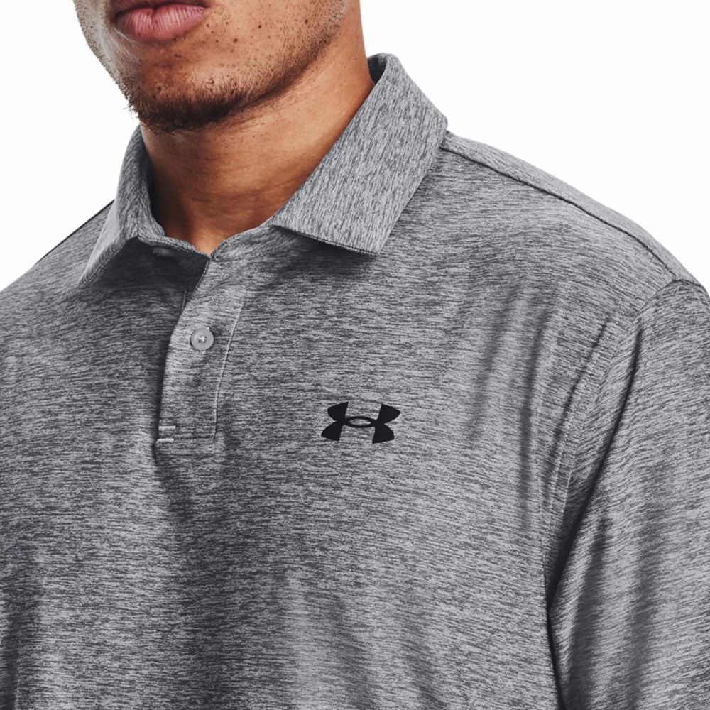 LayeredHemDetails Under Armour T2G Polo Shirt - Steel