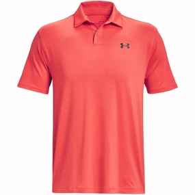 Under Armour T2G Polo Shirt - Venom Red Durable Colorfast Finish