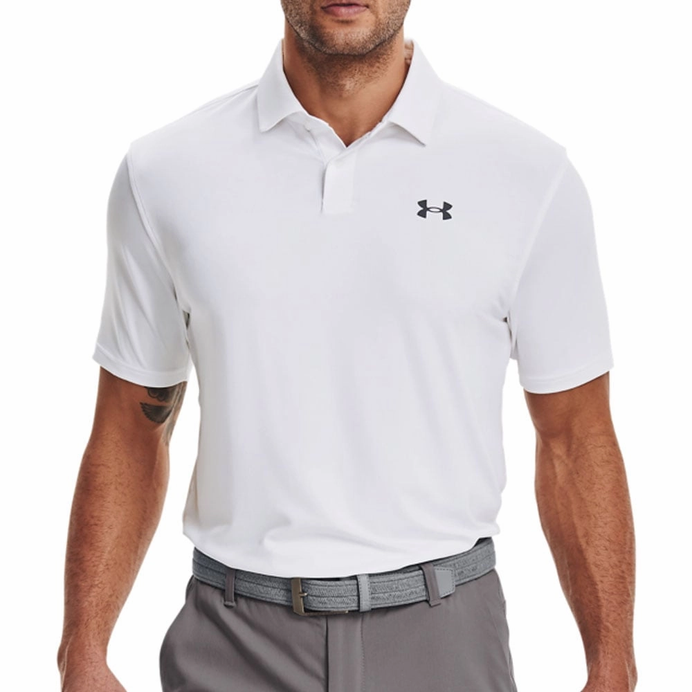 Smart Fit Under Armour T2G Polo Shirt - White