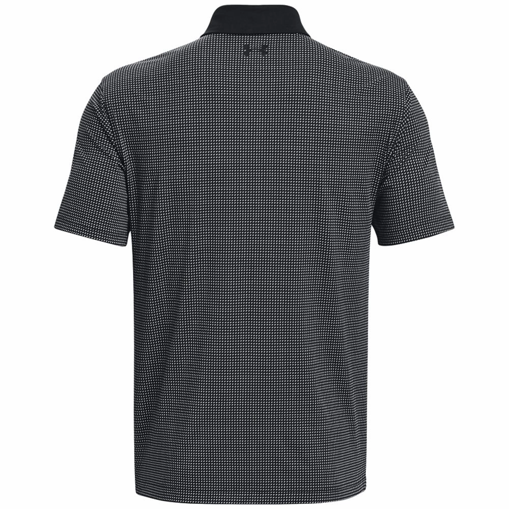 Under Armour T2G Printed Polo Shirt - Black Office Casual Daily Outfit Style