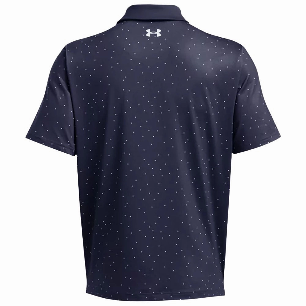Under Armour T2G Printed Polo Shirt - Midnight Navy/Black UV protection layer Cozy Vibe Wear