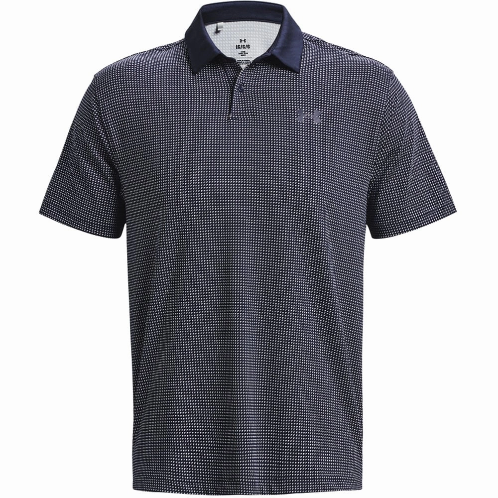 Under Armour T2G Printed Polo Shirt - Midnight Navy Casual Vibes