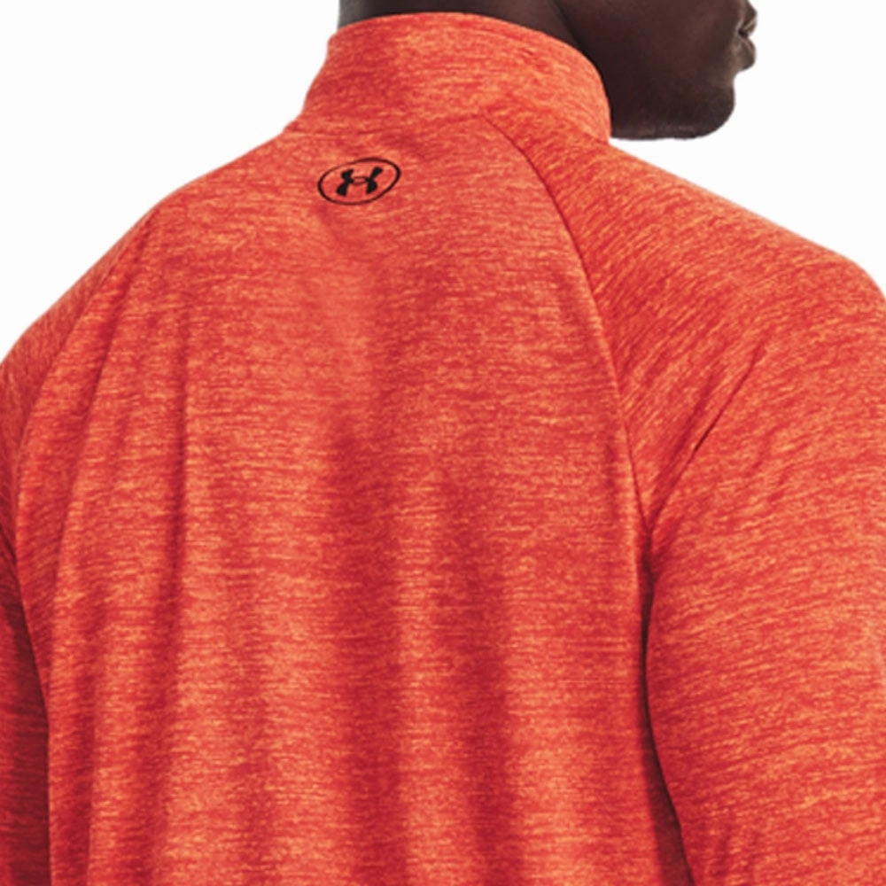 Under Armour Tech 2.0 1/2 Zip Pullover - After Burn Red Formal Casual camping suitable