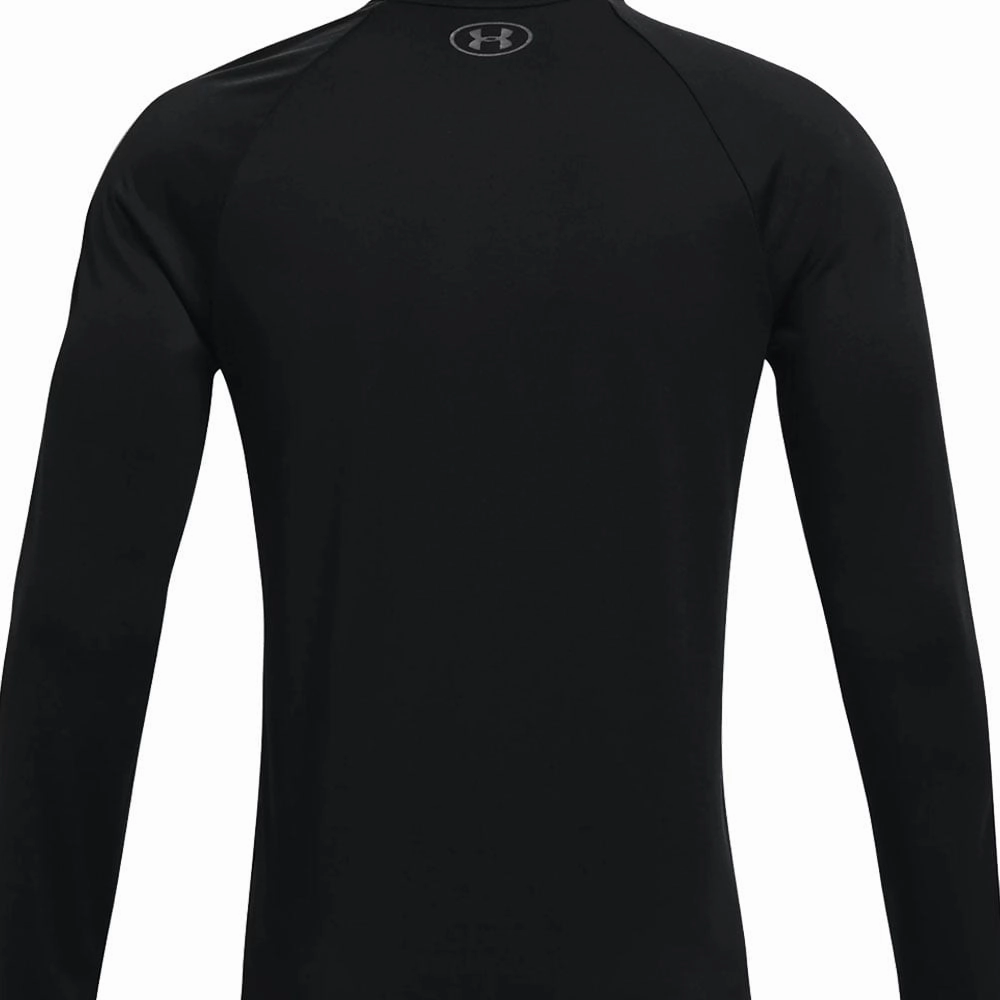 Under Armour Tech 2.0 1/2 Zip Pullover - Black goes with sweatpants