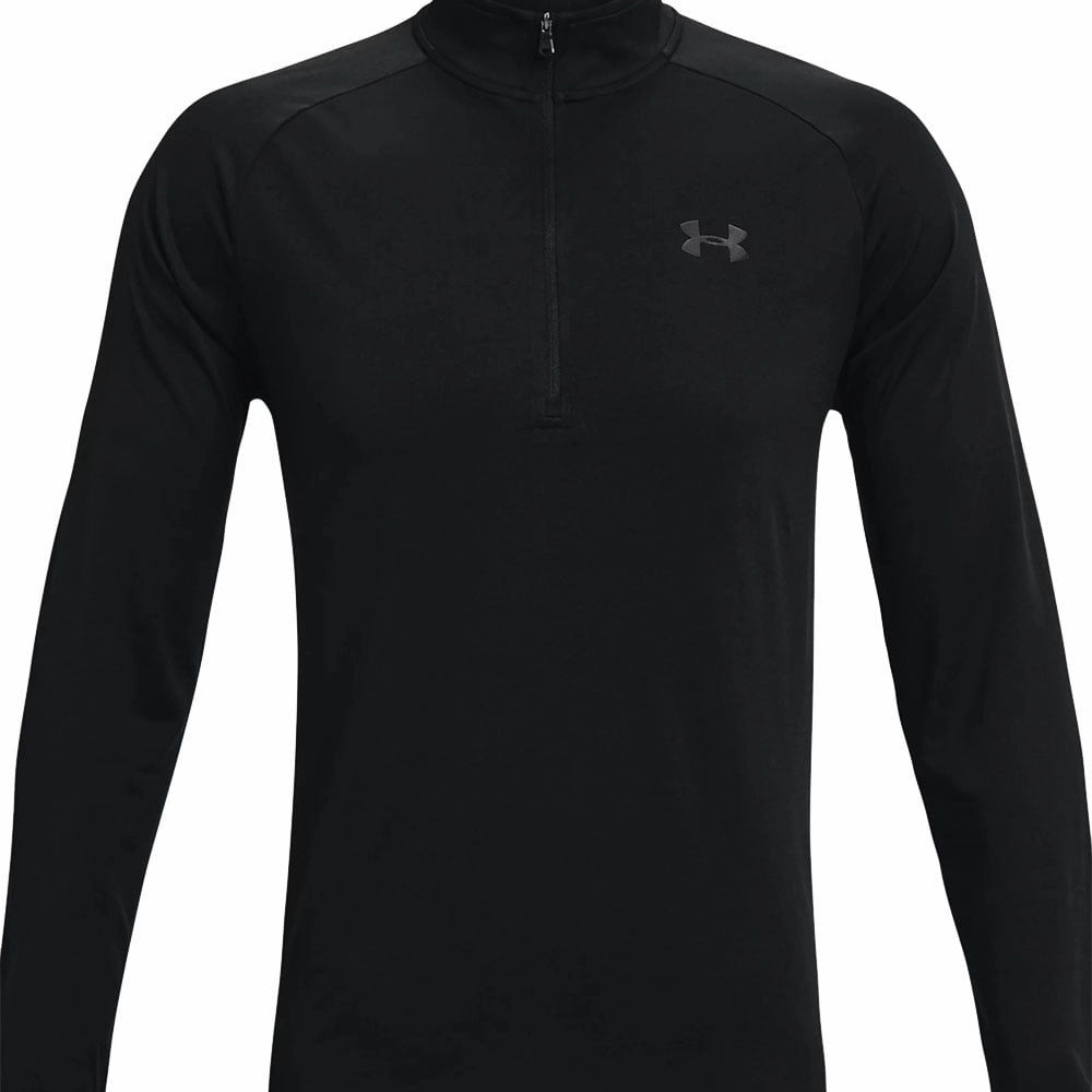Under Armour Tech 2.0 1/2 Zip Pullover - Black Pullover product duck cloth ruggedness