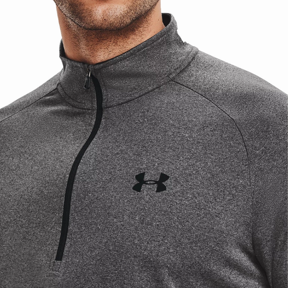 Timeless Relaxed Under Armour Tech 2.0 1/2 Zip Pullover - Carbon Heather