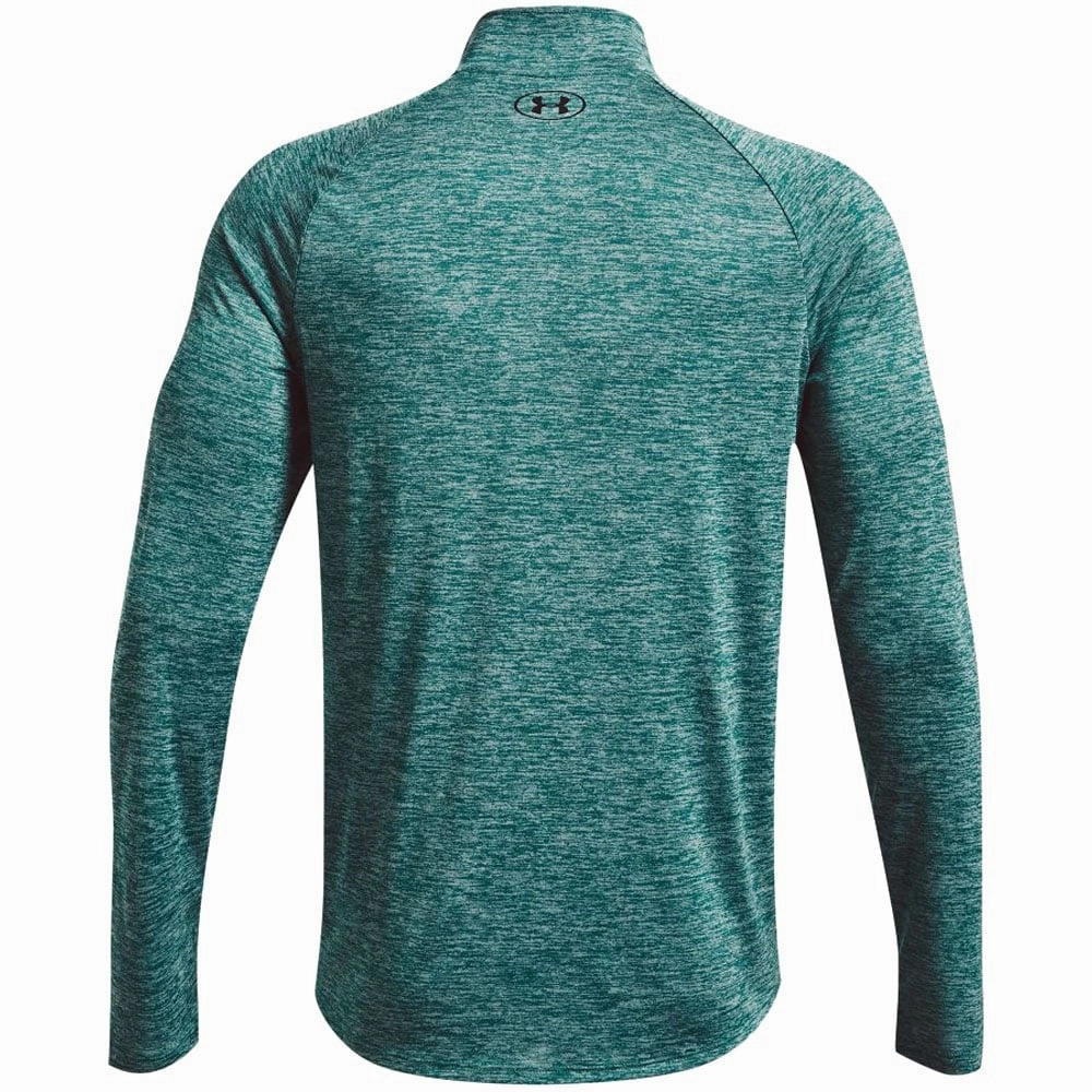 Under Armour Tech 2.0 1/2 Zip Pullover - Cerulean Blue UV Protection Cozy Warmth