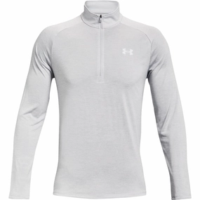product exchange policy budget-friendly Under Armour Tech 2.0 1/2 Zip Pullover - Halo Grey