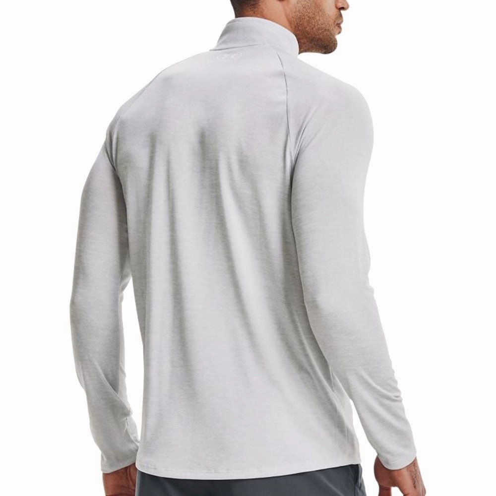 performance test Under Armour Tech 2.0 1/2 Zip Pullover - Halo Grey
