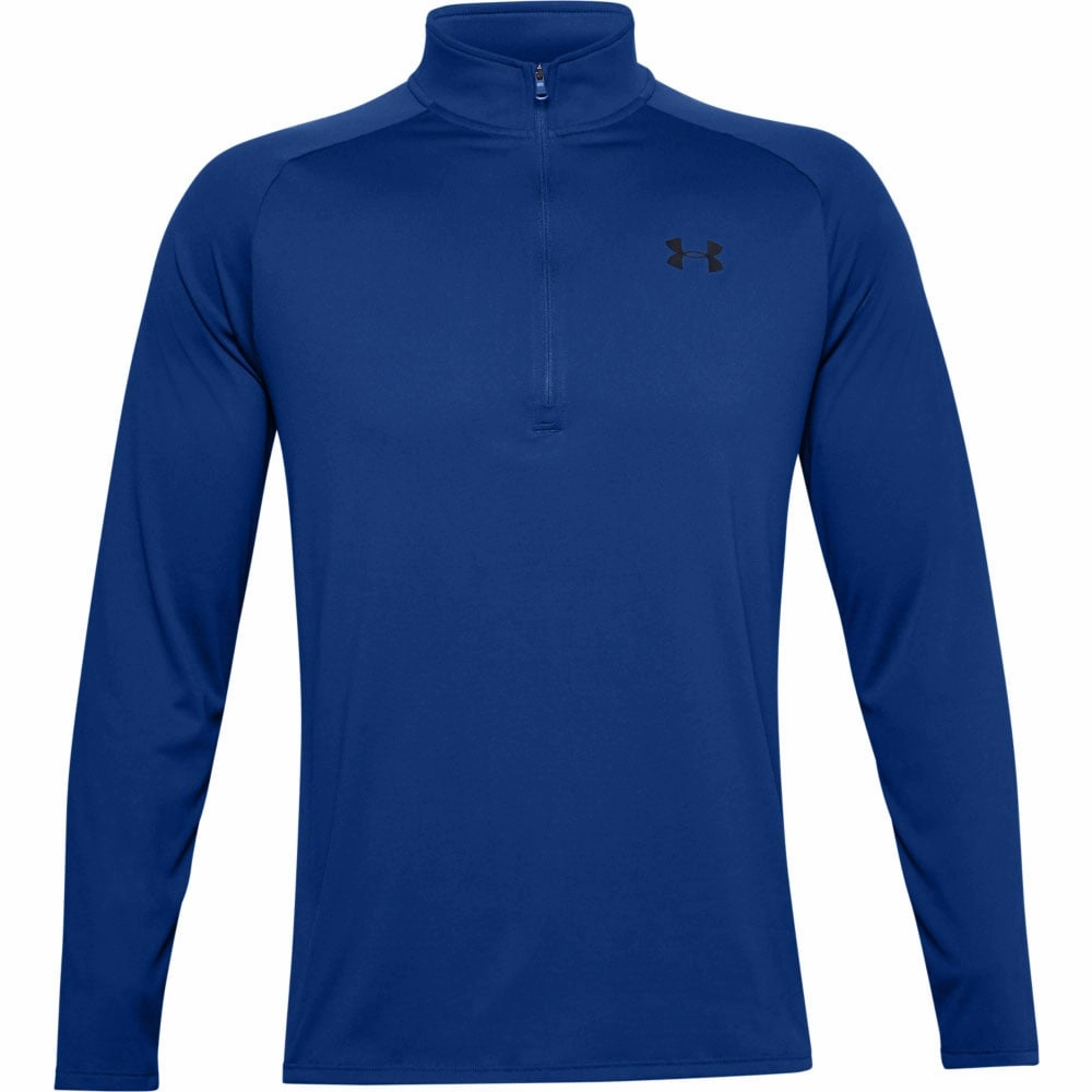 Under Armour Tech 2.0 1/2 Zip Pullover - Royal Travel Relaxed