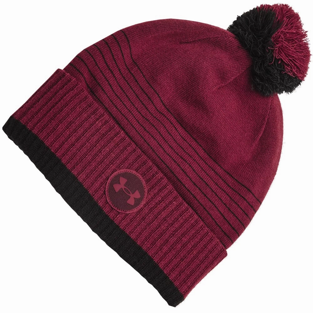 Under Armour Truckstop Fleece Beanie - League Red/Black Outdoor Casual