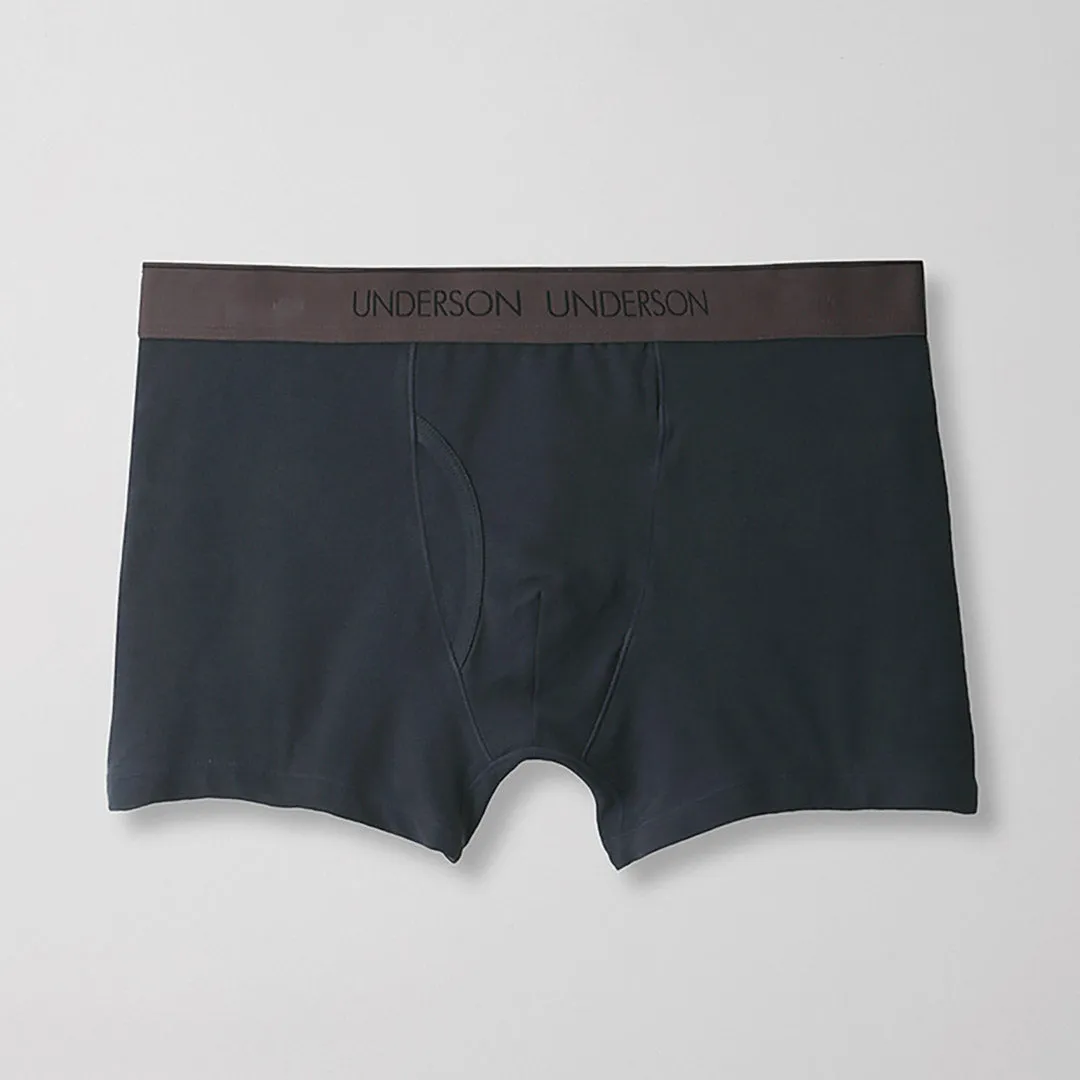UNDERSON UNDERSON / Regular Front Opening Short Boxers ElasticWaistband Party Shoppers