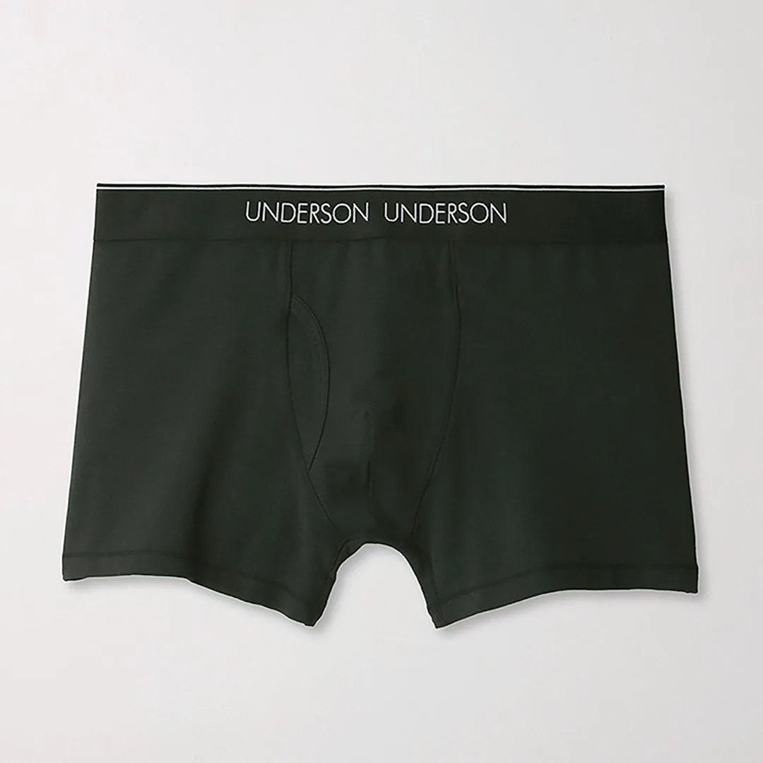 UNDERSON UNDERSON / Regular Front Opening Short Boxers Camping Friends