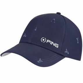 Laidback Charm Neutral Vibe Ping SensorCool Mr Ping Cap - Navy/White
