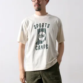 Comfort Fit UNDYED / SPORTS CAMPS Undyed Organic Cotton Print T-Shirt