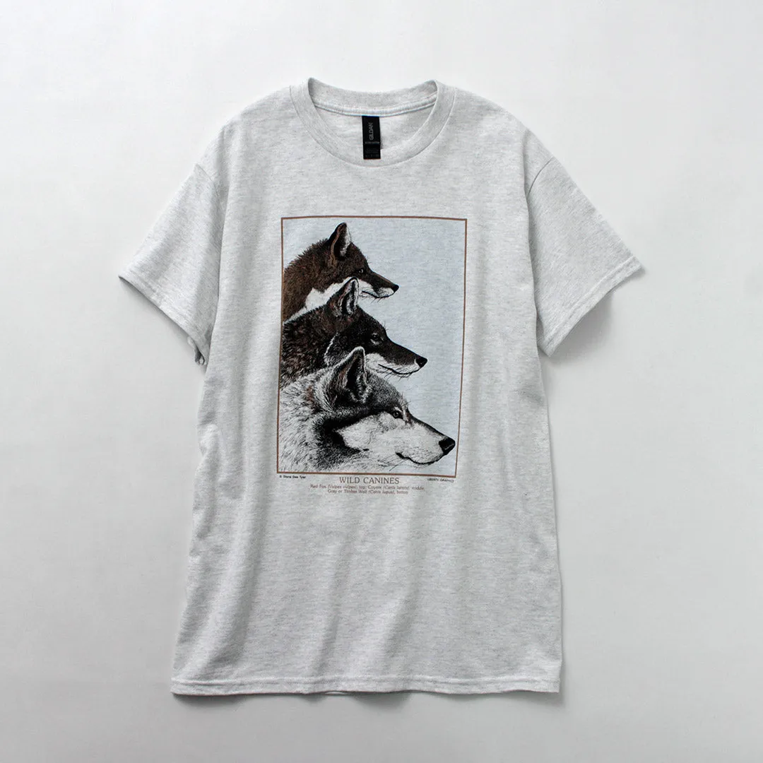 Stretch Knit LIBERTY GRAPHICS / Wild Animal Print Tee