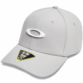 Hiking Gear Oakley Tincan Cap - Stone Grey/White