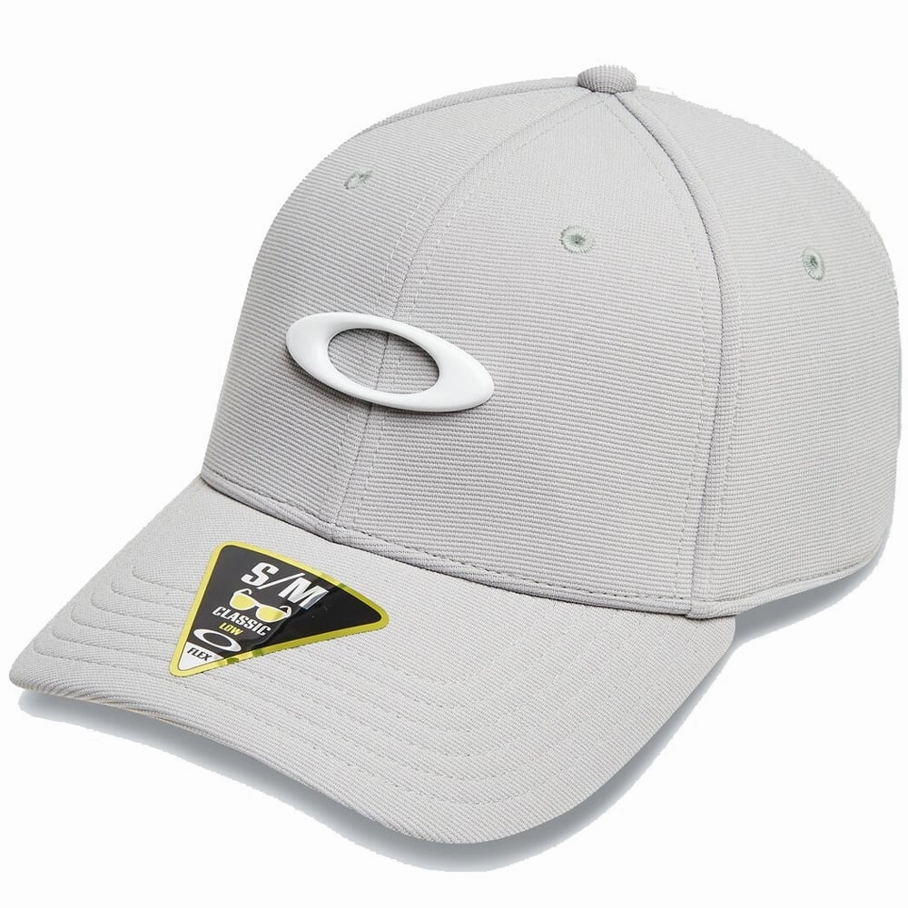 Hiking Gear Oakley Tincan Cap - Stone Grey/White