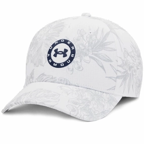 Street Fashion Chic Street Under Armour Jordan Spieth Tour Cap - White/Academy