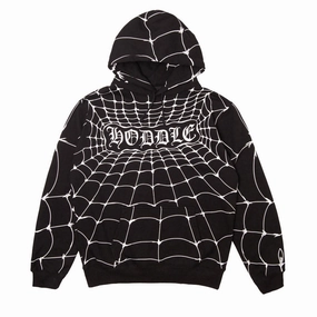 Hoddle Web Hoodie - Black Creative Professional