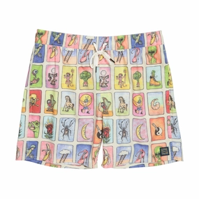 ExtendedSizeRange RVCA x KSL Loteria Elastic Boardshorts - Multi