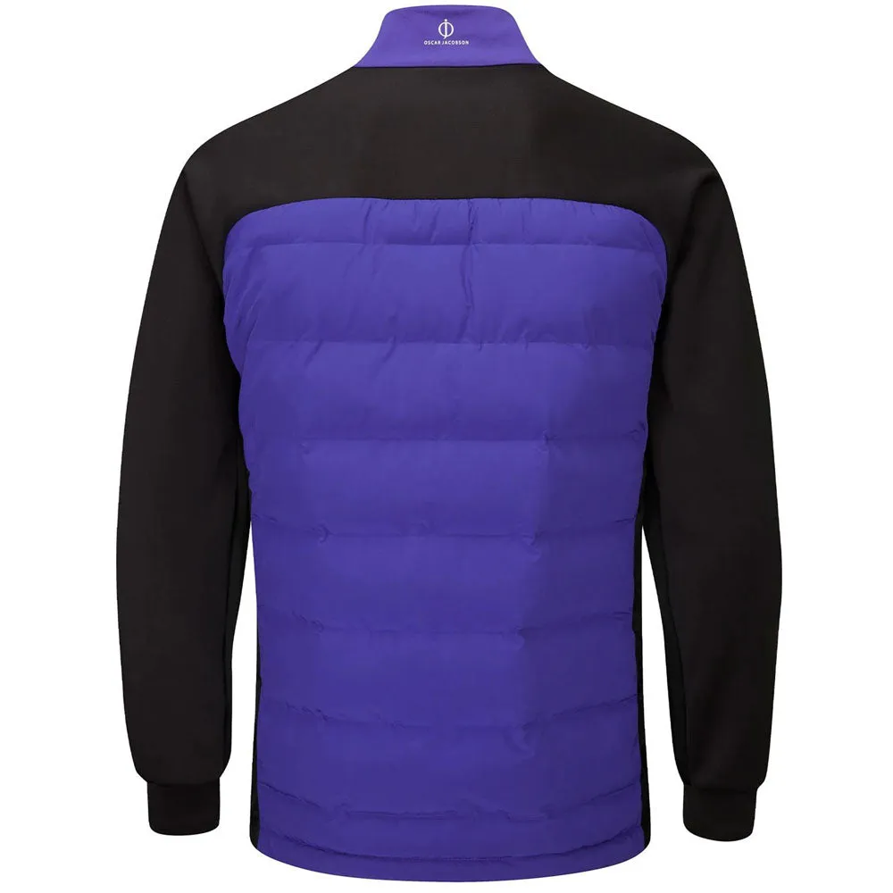 Thermal Lined Oscar Jacobson Radstock Full Zip Padded Jacket - Admiral Blue/Black