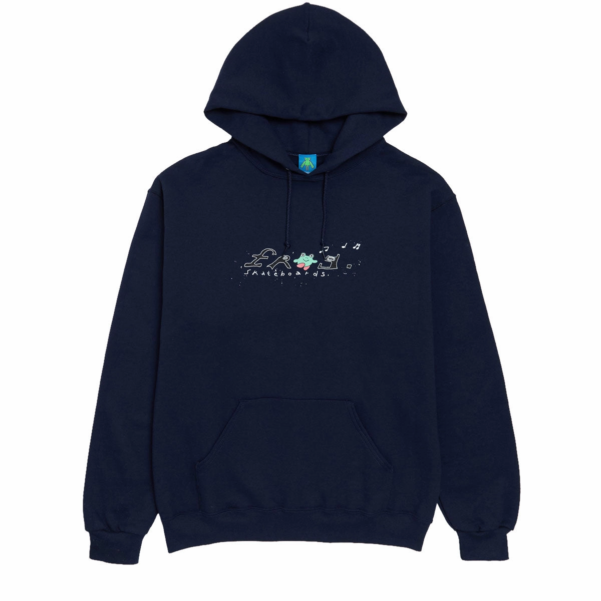 Frog Happy Dirty Frog Hoodie - Navy spandex blend