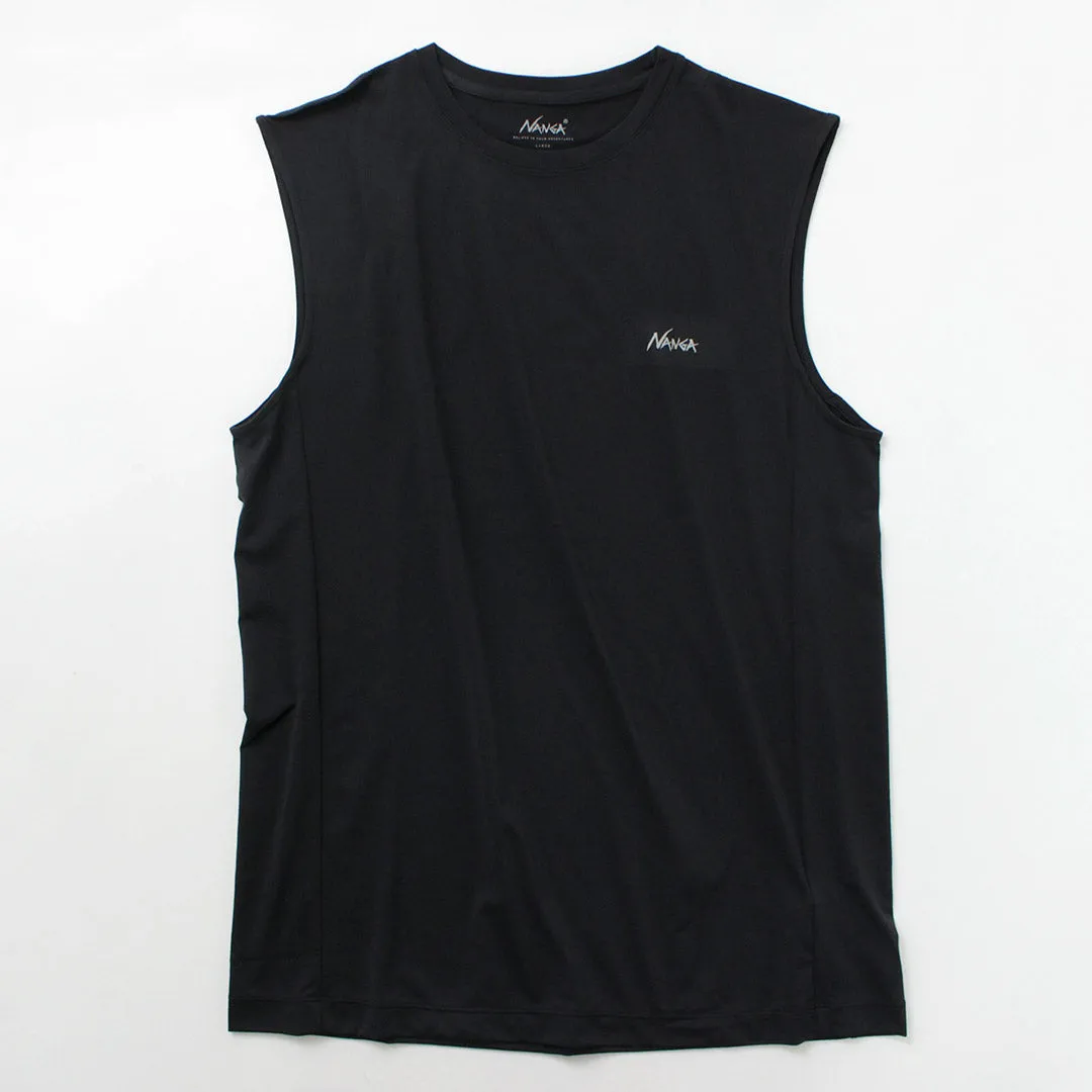 Trendy Fashion Outdoor Trend NANGA / Dry base layer no sleeve tee